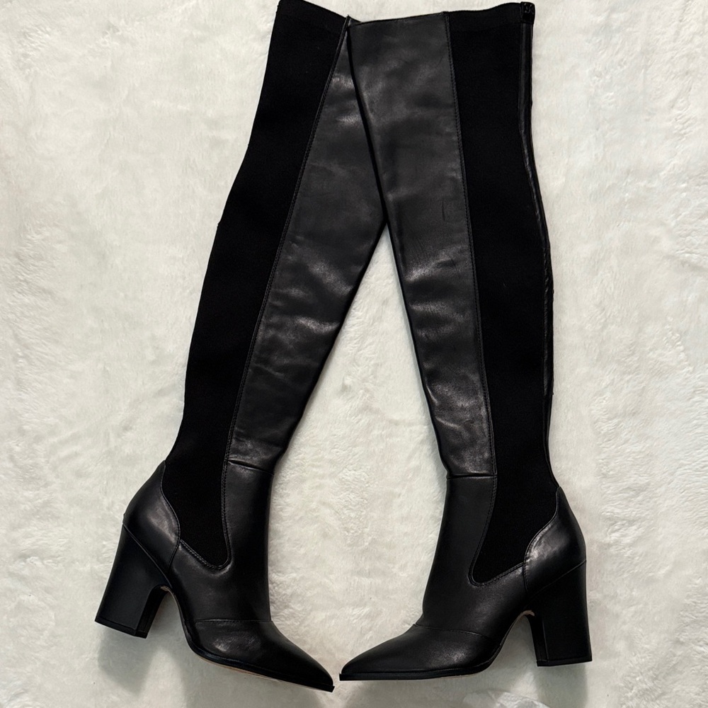 Sam Edelman Natasha Black Over the Knee Boots